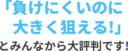 アラートに合わせるだけで「楽々、勝てる」とみんなから大評判です！